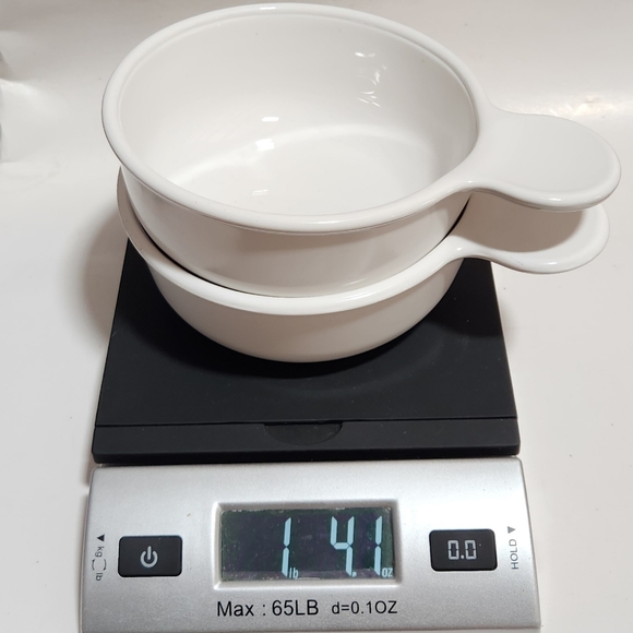 Vintage Corningware White Grab It Bowls x2 P-150-B 550ml - Picture 8 of 10